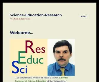 Science-Education-Research.com(Prof) Screenshot