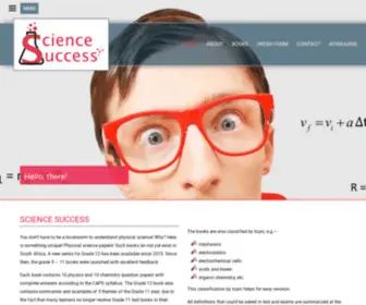 Science-Success.co.za(SCIENCE SUCCESS) Screenshot