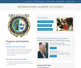 Science.edu(The International Academy of Science) Screenshot