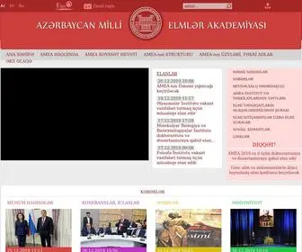 Science.gov.az(Azərbaycan) Screenshot