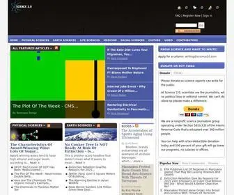 Science20.com(Science 2.0) Screenshot