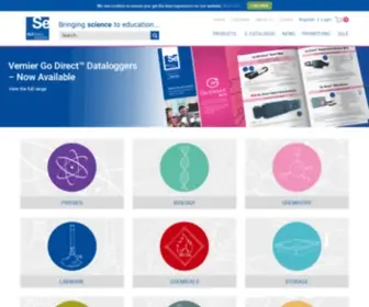Science2Education.co.uk(SLS Select Education) Screenshot