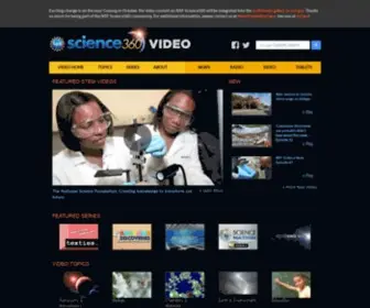 Science360.gov(The Knowledge Network) Screenshot