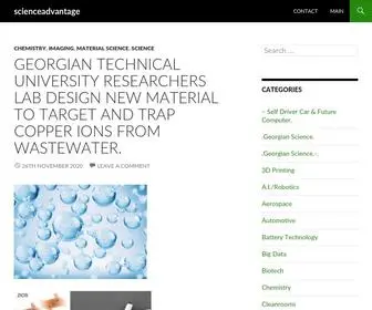 Scienceadvantage.net(scienceadvantage) Screenshot
