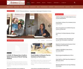 Scienceafrica.co.ke(Promoting science & social economic development) Screenshot