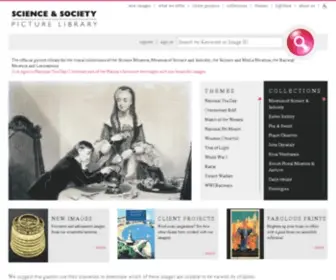 Scienceandsociety.co.uk(Science & Society Picture Library) Screenshot