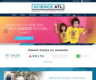 Scienceatl.org(Science ATL) Screenshot