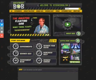 Sciencebob.com(Easy Science Experiments) Screenshot