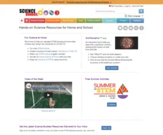 Sciencebuddies.com(Science Fair Project Ideas) Screenshot