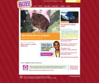 Sciencebuzz.org(Science Buzz) Screenshot