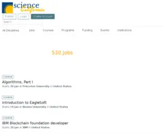 Sciencecalifornia.com(Sciencecalifornia) Screenshot