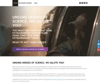 Sciencecanchangetheworld.org(Science Can Change The World) Screenshot
