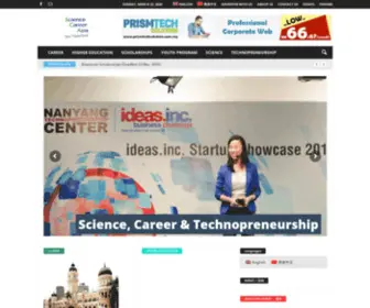 Sciencecareer.asia(Science Career) Screenshot