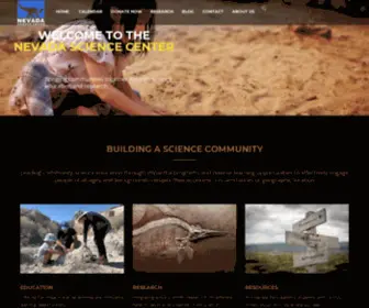 Sciencecenternevada.org(Nevada Science Center) Screenshot