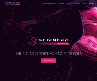 Scienced-Athletics.ca(SCIENCED Athletics) Screenshot