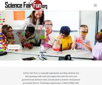 Sciencefairfun.org(Science Fair Fun) Screenshot