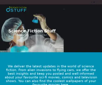 Sciencefictionstuff.com(Science Fiction Stuff) Screenshot