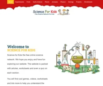 Scienceforkidsclub.com(KonnectHQ) Screenshot