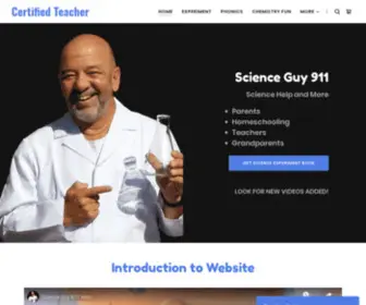 Scienceguy911.com(SCIENCE GUYChildren) Screenshot