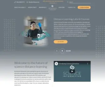 Scienceinteractive.com(Science Interactive) Screenshot