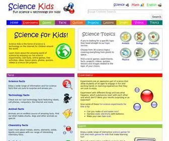 Sciencekids.co.nz(Science for Kids) Screenshot