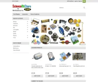 SciencekitStore.com(Science Kit Store) Screenshot