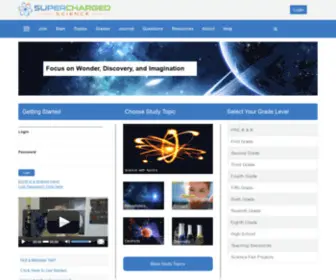 Sciencelearningspace.com(Supercharged Science) Screenshot