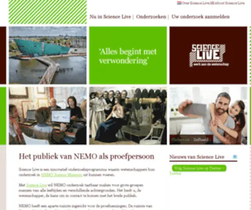 Sciencelive.nl(Sciencelive) Screenshot
