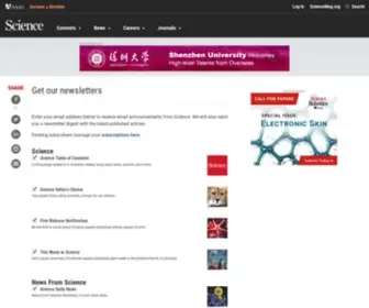 Sciencemagchina.cn Screenshot