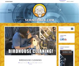 Scienceman.com(ScienceMan) Screenshot