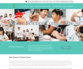 Sciencemasterclass.com.sg(Good Science Tuition Centre) Screenshot