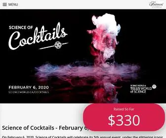 Scienceofcocktailsauction.ca Screenshot