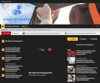 Scienceofedu.com(Science of education) Screenshot