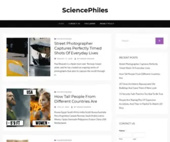 Sciencephiles.com(Science Made Easy) Screenshot