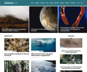 Sciencepost.uk(Just another WordPress site) Screenshot