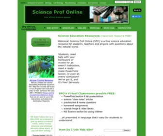 Scienceprofonline.com(Science Prof Online) Screenshot