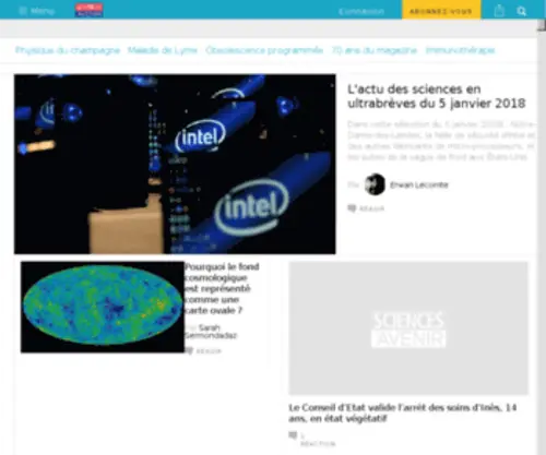 Sciences-ET-Avenir.com(Human Verification) Screenshot