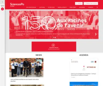 Sciences-PO.asso.fr(Sciences Po Alumni) Screenshot