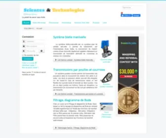 Sciences-Technologies.net(Sciences et Technologies) Screenshot