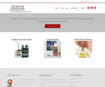 Sciencesolutionsllc.com(Science Solutions) Screenshot