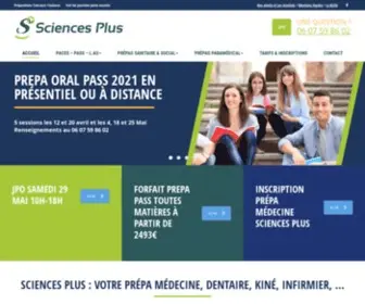 Sciencesplus.fr(Prépa) Screenshot