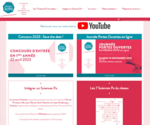 Sciencespo-Concourscommuns.fr(IEP de région) Screenshot