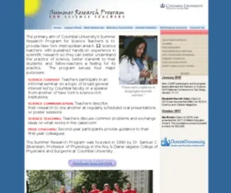 Scienceteacherprogram.org(Web Resource for Science Teachers) Screenshot