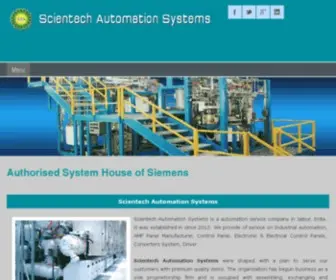 Scientech.in(Scientech Automation System) Screenshot