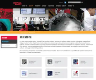 Scientech.us(Curtiss-Wright Nuclear) Screenshot
