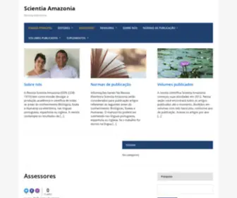 Scientia-Amazonia.org(Scientia Amazonia) Screenshot