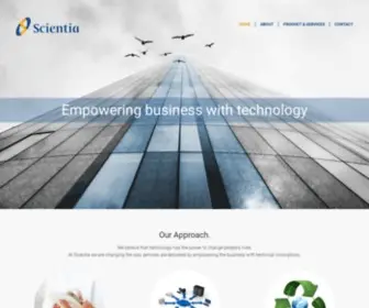 Scientiaindia.com(Scientia) Screenshot