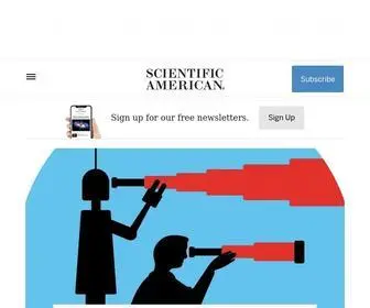 Scientificamerican.com(Scientific American) Screenshot