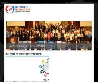 ScientificFederation.com(Scientific Federation) Screenshot
