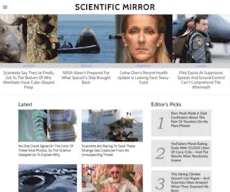 Scientificmirror.com(Scientific Mirror) Screenshot